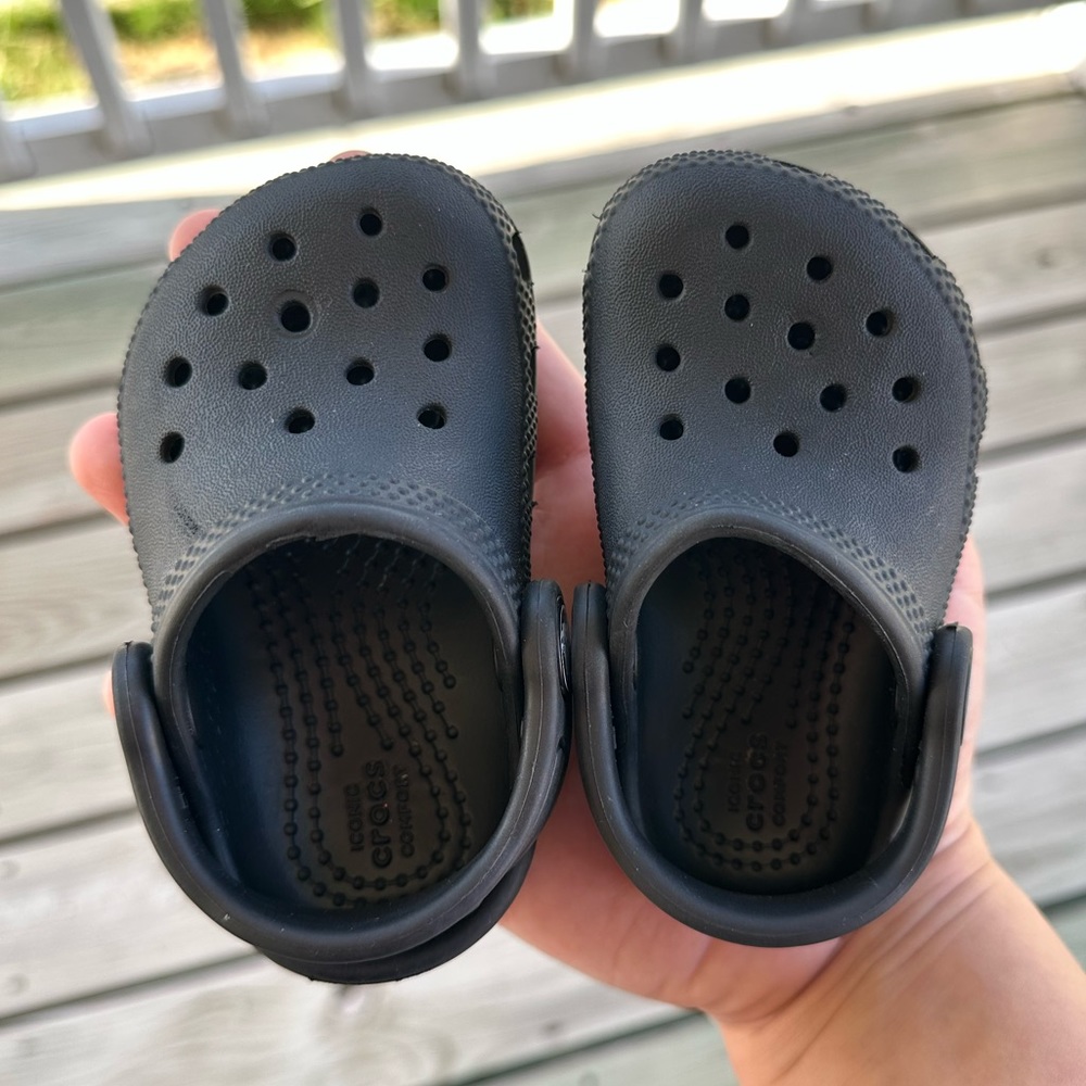 Crocs Classic Clog - Baby / Toddler - Black